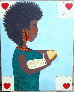 Quadro Amor de Mãe