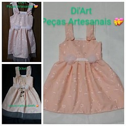 Vestido infantil (o acessório não acompanha)