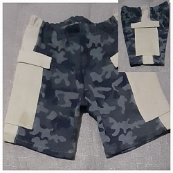 Bermuda Infantil Camuflada